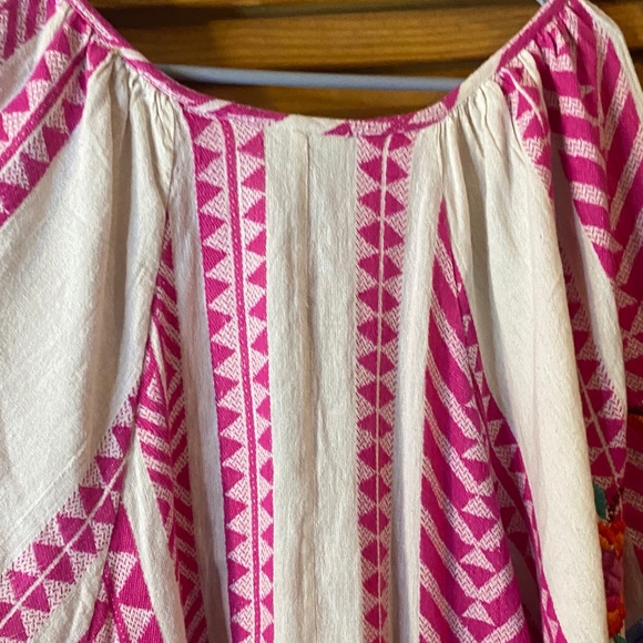 FARM Rio Pink and Orange Patterned Dress - Picture 13 of 14